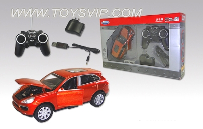 British flocking remote control car