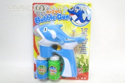 Solid color electric bubble gun