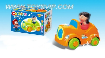 Electric cartoon car