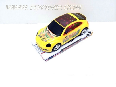 印度小子大众3D灯光惯性车