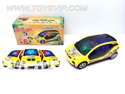3D灯光万向带升降电动车(带音乐)