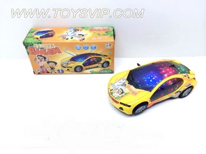 印度小子宝马I8,3D灯光电动车(带音乐)