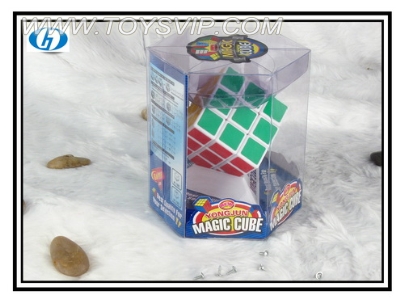 Third-order white cube frosted sticker