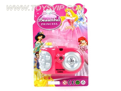 Light Projection Camera (beautiful princess pattern)