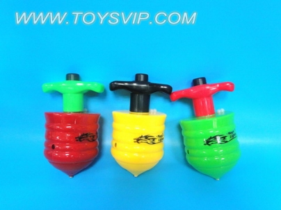 Five light solid color infrared flash music gyro
