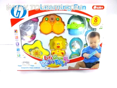 Music rattles (eight sets)