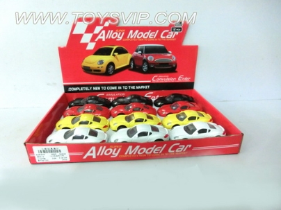 1:43合金回力车