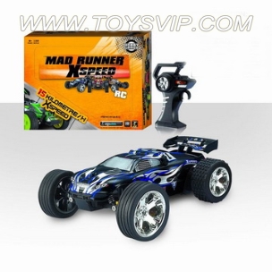 1:22 remote control four-channel small high-speed car (without battery)