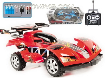 Stone remote control with charging high speed four-wheel