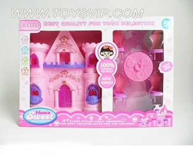 Castle with furniture