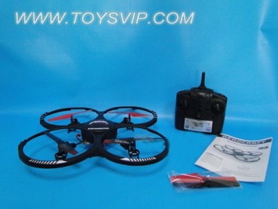 6-axis gyroscope with light remote control quadrocopter aircraft