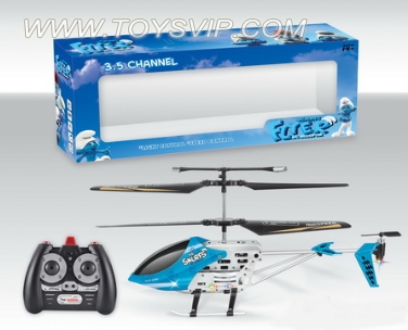 3.5 through infrared remote control helicopter with gyro