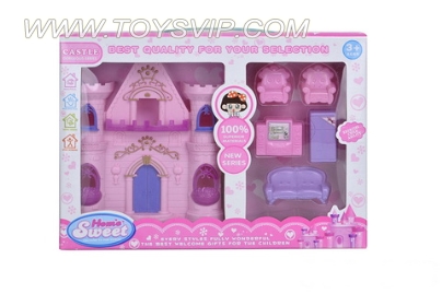 Castle with furniture