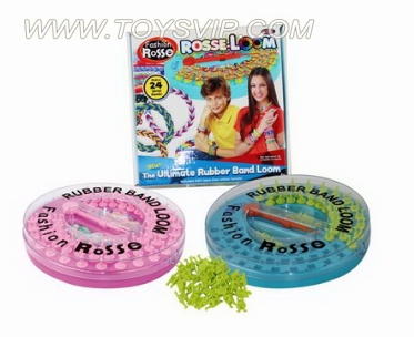 DIY男孩橡皮筋圈(600pcs)+圆盘编织器