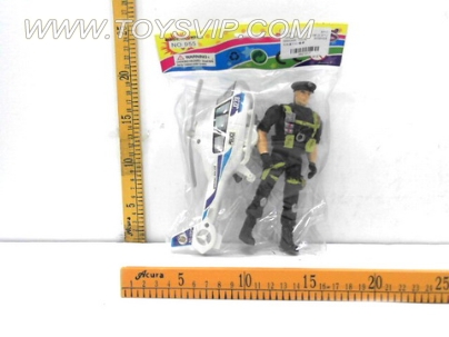 Pull police helicopter