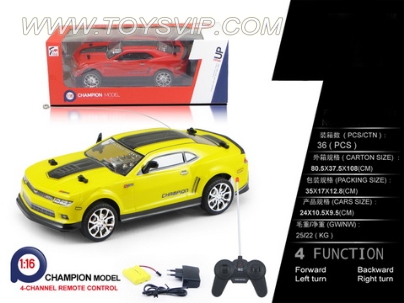 1:16 PVC remote control car ( INCLUDED)