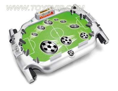 Suspended soccer game disc (with music)