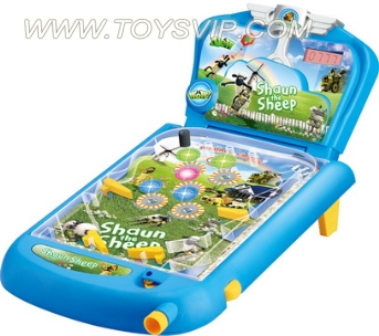 Shaun the Sheep Pinball (lighting, music, scoring device)