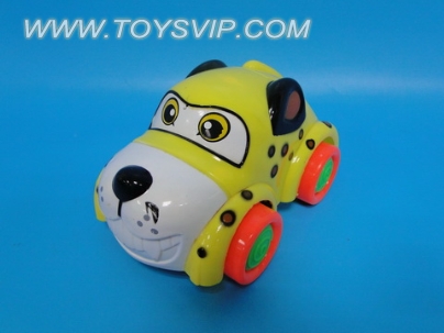 Pull cartoon car