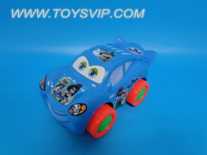 Pull cartoon car