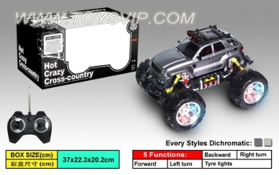 Four off-road vehicles (NOT INCLUDED)