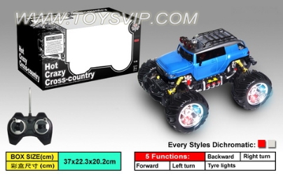 Four off-road vehicles (NOT INCLUDED)