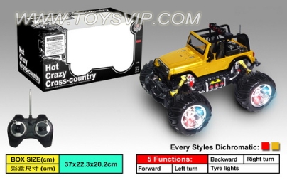 Four off-road vehicles (NOT INCLUDED)