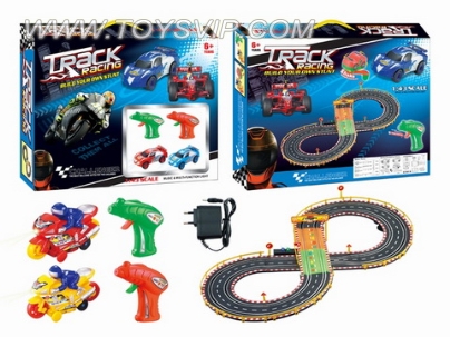 Electric rail car (motorcycle / track multifunction strip lights)