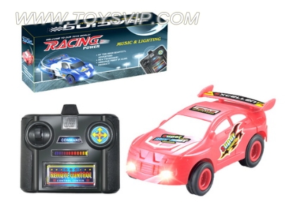 By-wire car (with lights)