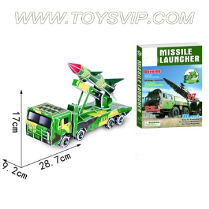 Missile car puzzle(97PCS)