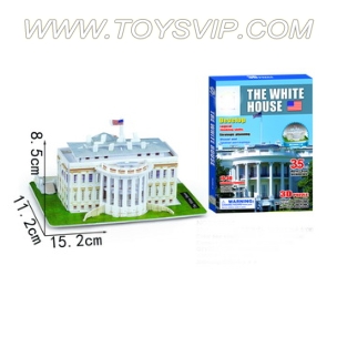 White House puzzle(35PCS)