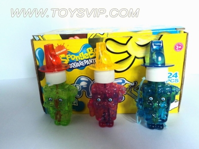 SpongeBob SquarePants Bubble water with a whistle