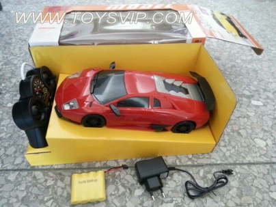1:14 Lamborghini four-way remote control car simulation