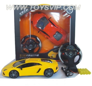 1:16 Stone remote control car high simulation (steering wheel, with lights, including charging)
