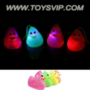 Flash transparent hairy ball duckl