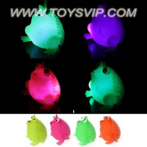 Flash Frog plush ball