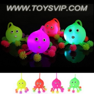 Flash octopus plush ball