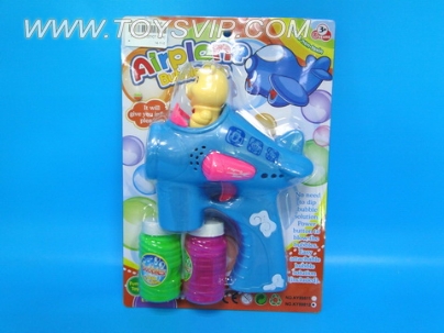 Electric music bubble gun