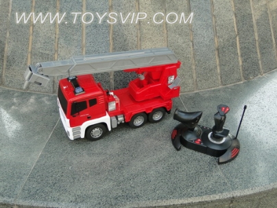 1:18 Fire ladder truck