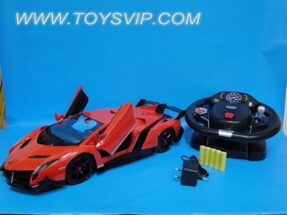 1:10 authorized Lamborghini Veneno (automatic door + steering wheel)