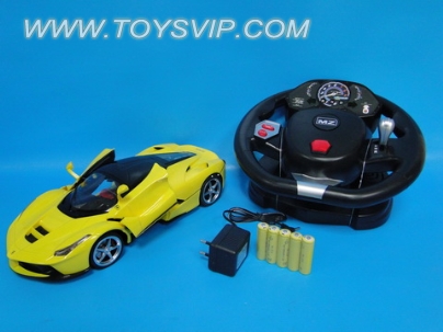1:14 Ferrari Laferrari remote control car (automatic door + steering wheel)