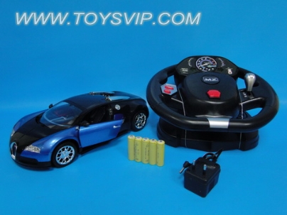 1:14 authorization Bugatti Veyron (automatic door + steering wheel)