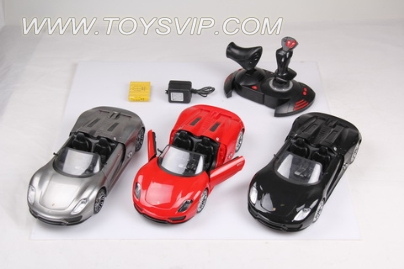 1:14 authorized Porsche 918 (automatic door + small double handle)