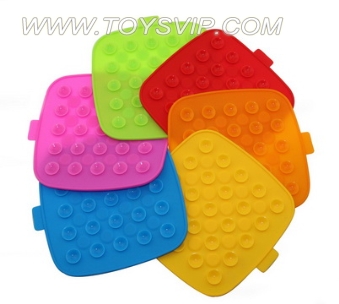 Square sucker pad