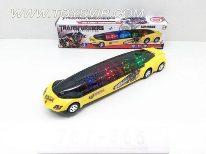 3D灯光电动公交车(带音乐)