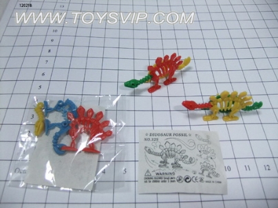 Assembled small Stegosaurus