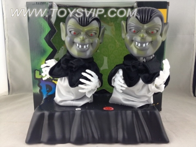 Two vampires dancing people