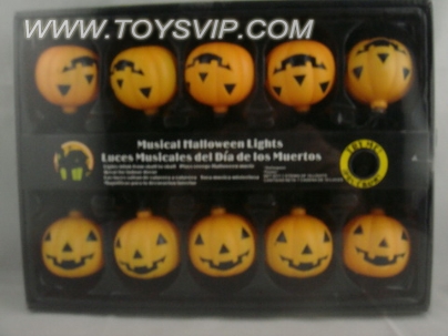Pumpkin string lights (including electricity)