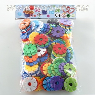 Snow piece building blocks
