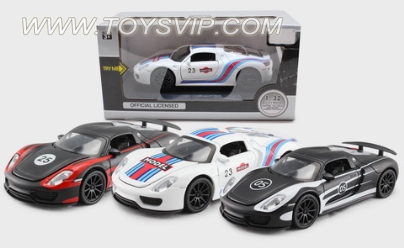 Alloy Porsche Martini